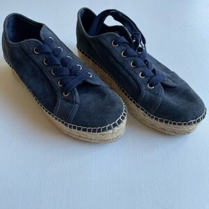 Steve Madden Navy Espadrilles